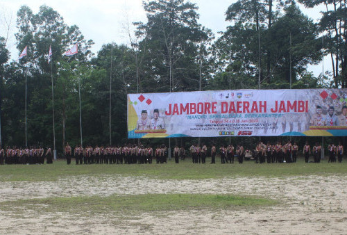Jambore Daerah Jambi Resmi Dibuka