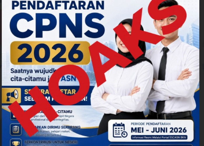 Poster Pembukaan CPNS 2026 yang Beredar Dipastikan HOAKS, BKN Minta Masyarakat Waspada