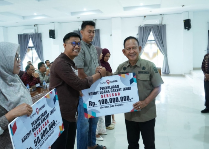 Pengusaha Lokal Dapat Bantuan Modal, Pemkab Merangin dan OJK Teken Komitmen Bersama TPAKD 2026