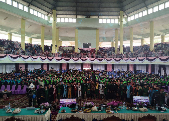 UIN STS Jambi Luluskan 1.640 Wisudawan Dalam Wisuda Sarjana ke-68 Dan Dies Natalis ke-57