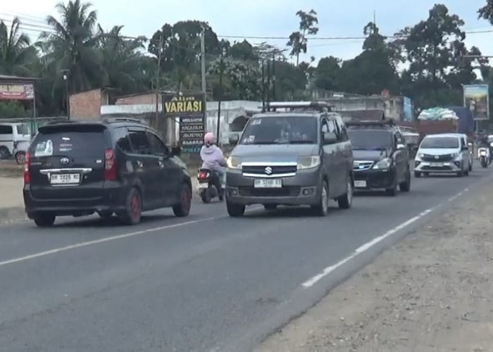 Arus Balik Lebaran, Lalin Jalintimsum Jambi–Riau Masih Lancar