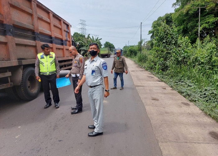 Jasa Raharja dan Polisi Reka Ulang Lakalantas di Desa Talang Dukuh-Muaro Jambi