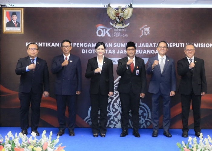 OJK Lantik Deputi Komisioner Baru Siapkan Pengaturan dan Pengawasan Bursa Mineral dan Komoditas Strategis