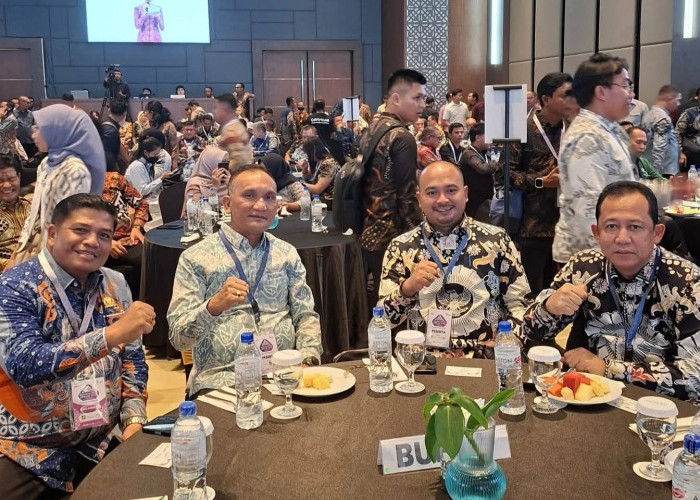 Bupati Sarolangun H. Hurmin Hadiri Rakernas APKASI 2026