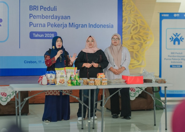 Tingkatkan Ketahanan Ekonomi, BRI Peduli Beri Pelatihan Kewirausahaan Bagi Puluhan Purna Pekerja Migran RI