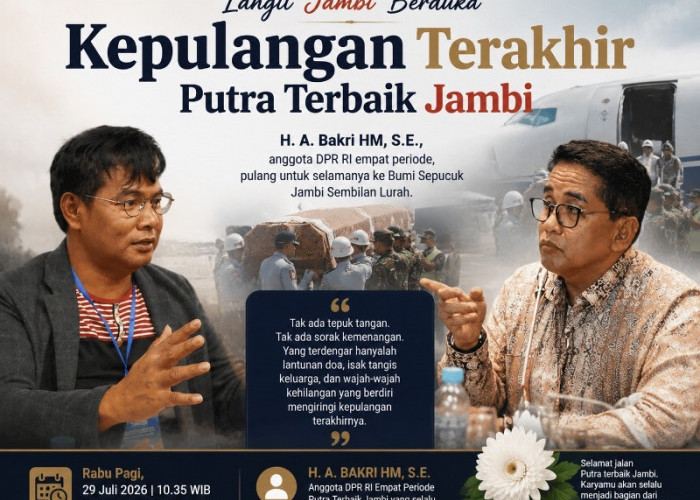 Di Mata Wartawan, H. A. Bakri Bukan Sekadar Politisi