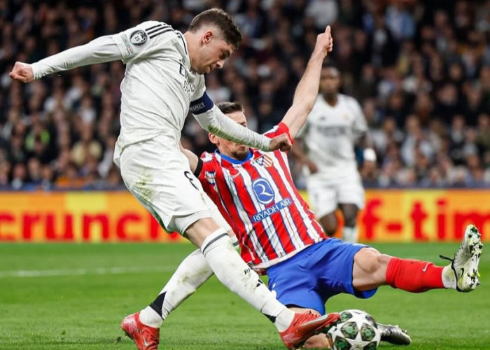 Leg Pertama 16 Besar Liga Champions, Real Madrid Tundukkan Atletico Madrid 2-1