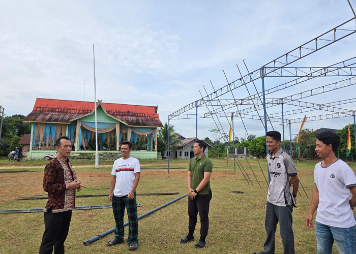 Panitia dan Masyarakat Antusias Sambut Kedatangan Ustadz Abdul Somad di Desa Simpang Aur Gading