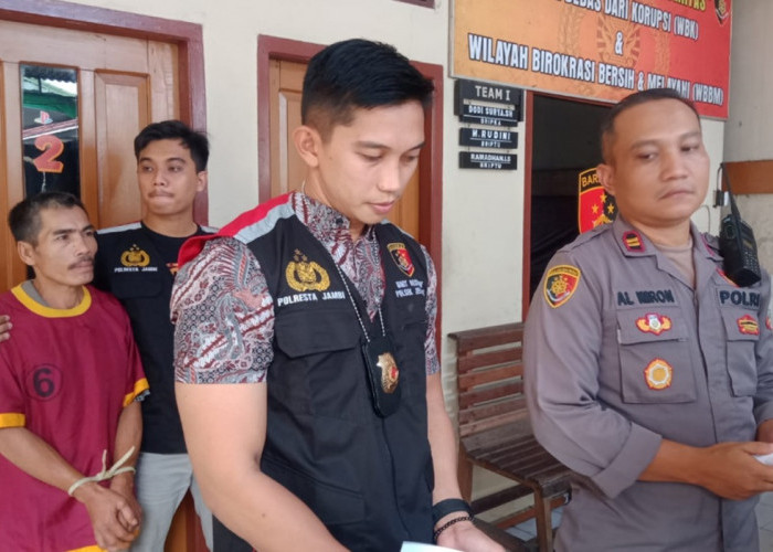 Mangcek Diciduk Polisi Karena Nekat Curi 2 Unit HP Warga Riau di Kosan Kota Jambi