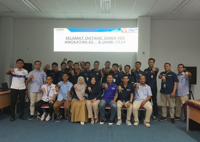 Baru Jadi Alumni Program YES Angkatan - 8, Para Siswa Ini Langsung di Terima Pada Dealer Resmi Yamaha