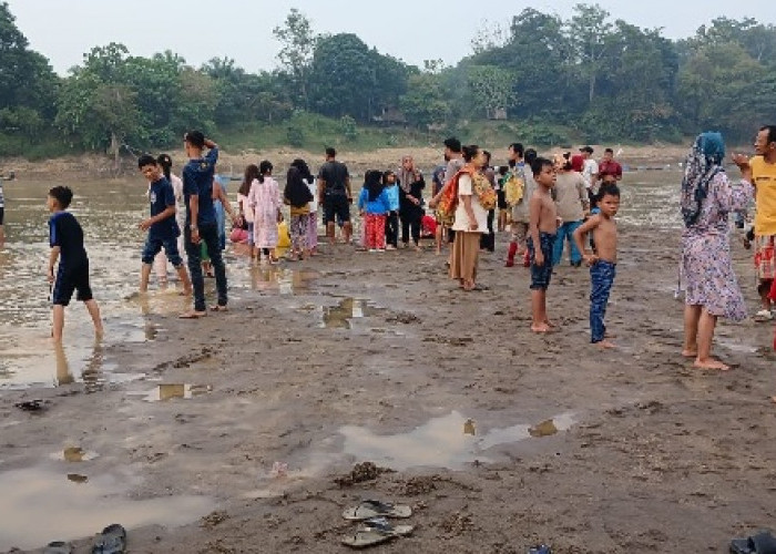 5 Orang Tenggelam di Sungai Batanghari saat Mandi di Area Pasir Timbul, 3 Orang Hilang