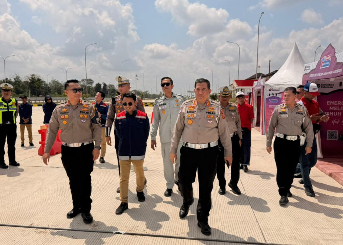 Pastikan Keselamatan Mudik Lebaran 2026, Jasa Raharja dan Ditlantas Polda Jambi Tinjau Kesiapan Tol  