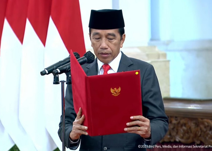 Jokowi Lantik Elit GP Ansor Jadi Wamenag