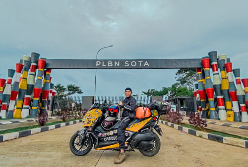 Gali Keragaman Budaya Nusantara, Biker XMAX Touring Keliling Indonesia Selama Setahun