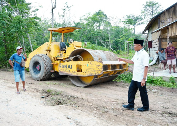 Perbaikan Jalan Sidoreja- Pulungrejo di Tebo Mulai Dikerjakan