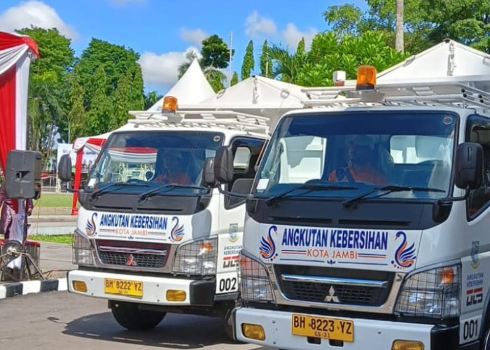Pelat Armada Sampah Kota Jambi Dipersoalkan, Tak Terdaftar di Samsat
