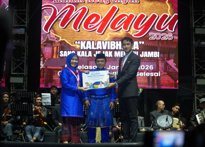 Gerakan Jambi Berpantun Inisiasi Dari Hesti Haris Raih Rekor MURI, Catatkan 126.540 Pantun