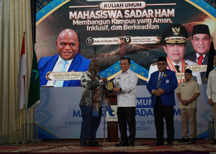Natalius Pigai Apresiasi Pemprov Jambi Atas Langkah Nyata Pemenuhan HAM Warga Suku Anak Dalam