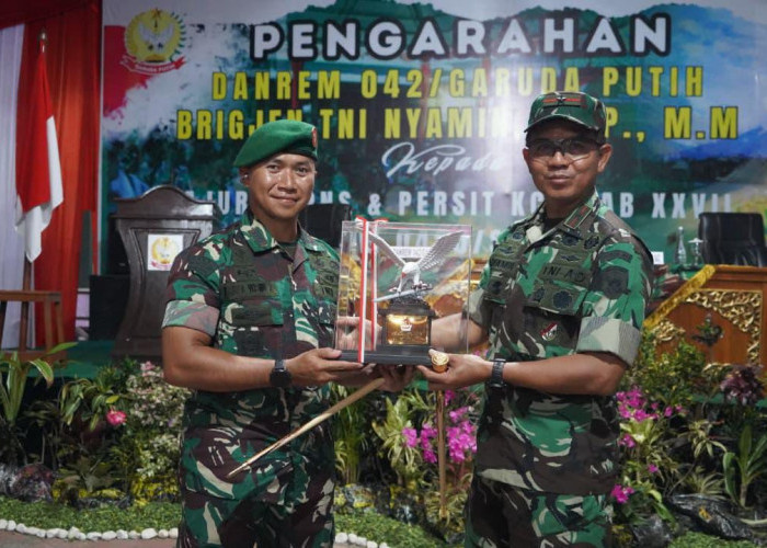 Danrem 042/Gapu Mantapkan Pengabdian Prajurit di Kodim 0420/ Sarko