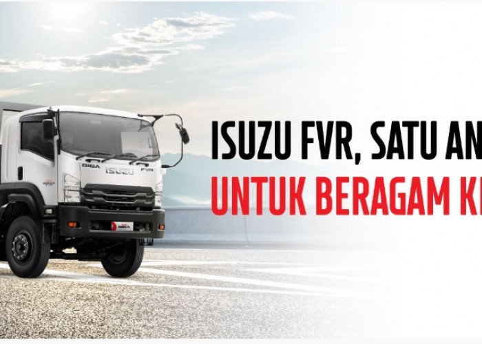 Isuzu GIGA FVR Jadi Andalan Sektor Logistik dan Bisnis, Siap Angkut Muatan Besar
