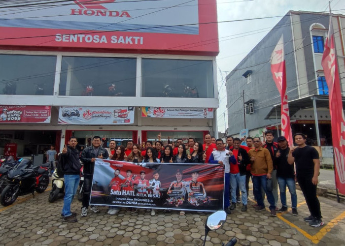 Dukung Pebalap Indonesia, Sinsen Ajak Bikers Jambi Nonton Bareng dan Kenalkan Talenta Balap Tanah Air