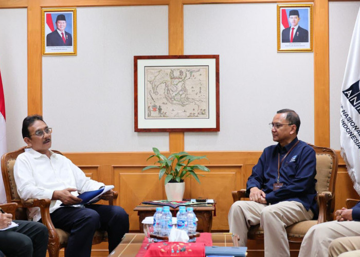 Koordinasi Sekjen ATR/BPN Bersama Kepala ANRI: Perkuat Tata Kelola Arsip Pertanahan di Era Digital