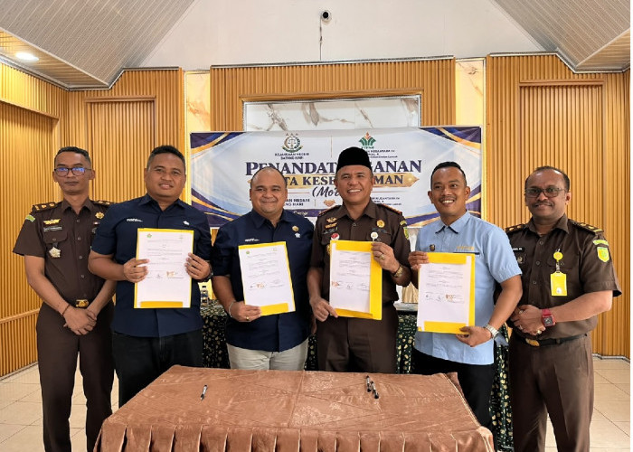 Harmoni Hukum dan Perkebunan! PTPN IV Regional IV Mantapkan Sinergi Lewat MOU Bersama Kejari Batang Hari
