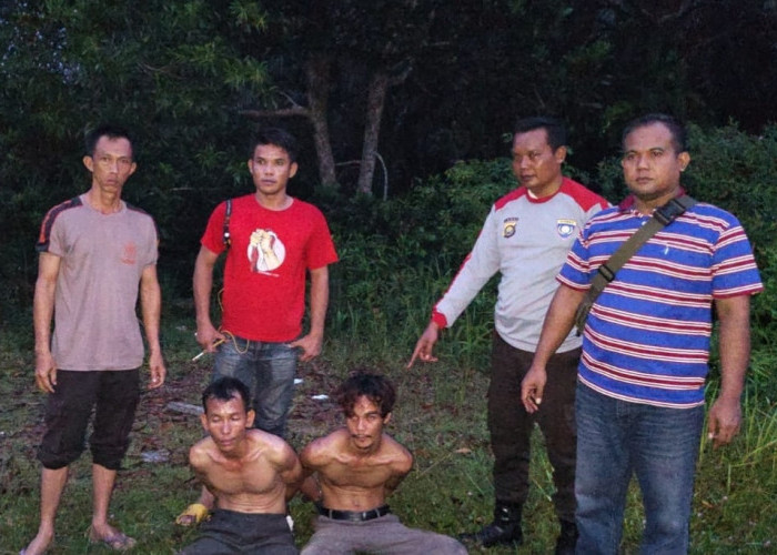 Sering Beraksi di Jaluko, Dua Pencuri Besi Akhirnya Dibekuk Polisi