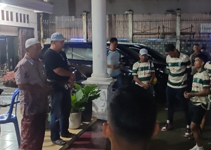 Pj Bupati Merangin Jamu Makam Malam Pemain Merangin FC