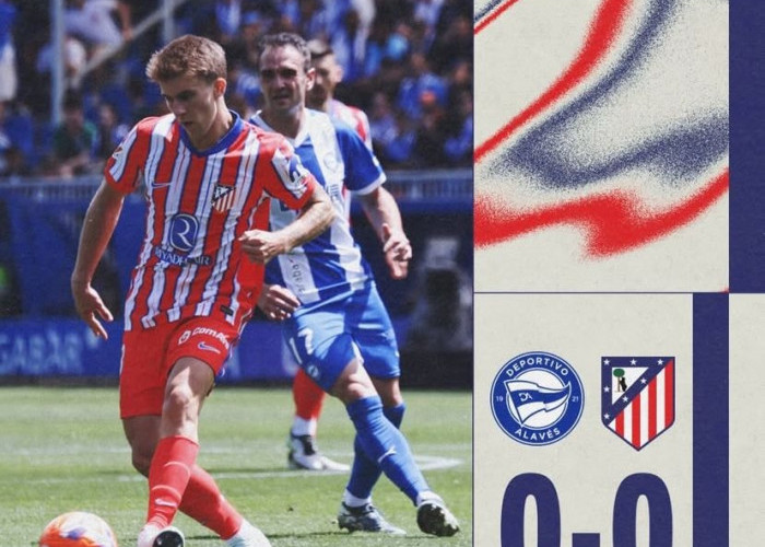 Atletico Madrid Bertahan di Peringkat Ketiga Usai Diimbangi Alaves