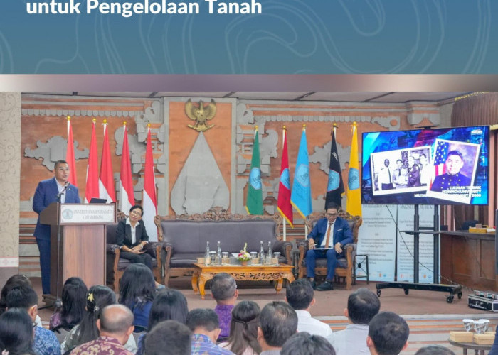 Kuliah Umum Universitas Mahendradatta, Wamen Ossy Ceritakan Peran Reforma Agraria untuk Pengelolaan Tanah