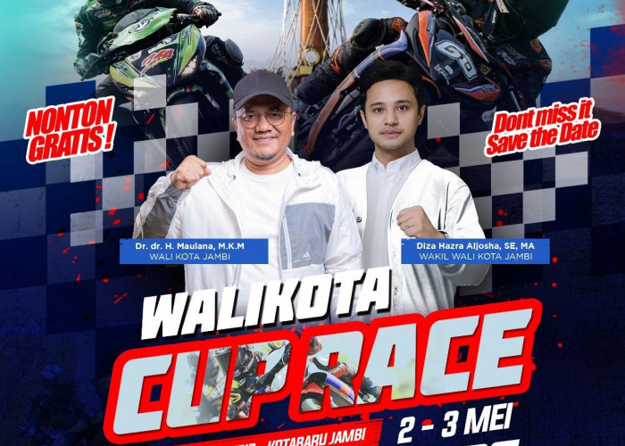 Tontonan Gratis! 500 Rider Siap Panaskan Wali Kota Cup Race 2026 di Jambi