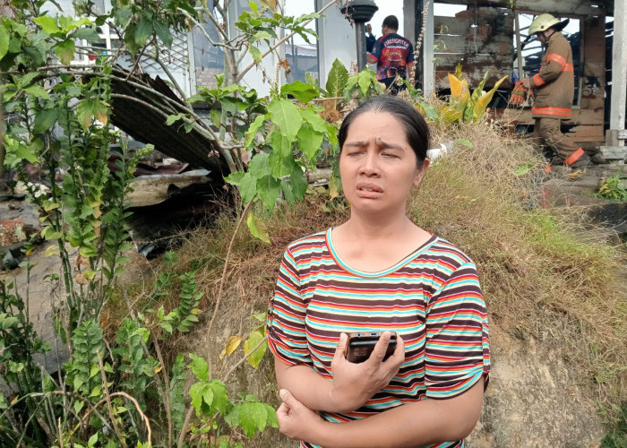 Kebakaran di Solok Sipin, Penghuni Menyelamatkan diri Tanpa Sempat Selamatkan Harta Benda