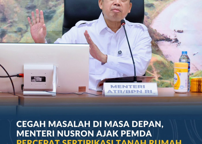 Cegah Masalah di Masa Depan, Menteri Nusron Ajak Pemda Percepat Sertipikasi Tanah Rumah Ibadah di NTT
