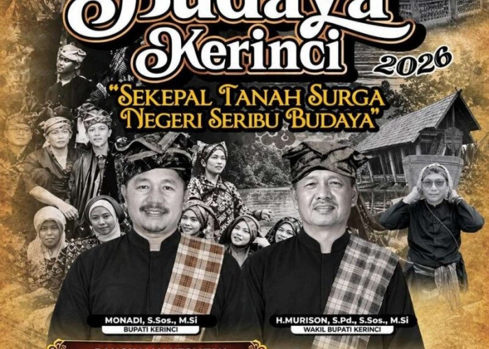 Festival Budaya Kerinci 2026 Siap Digelar, 4 Hari Penuh Tradisi dan Atraksi Budaya di Bumi Sakti Alam Kerinci
