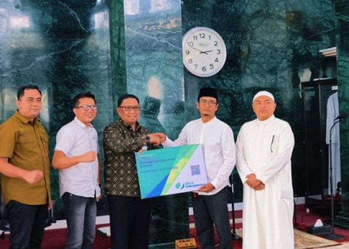 BPJS Ketenagakerjaan Lindungi Pengurus Masjid Ar-Raudhoh