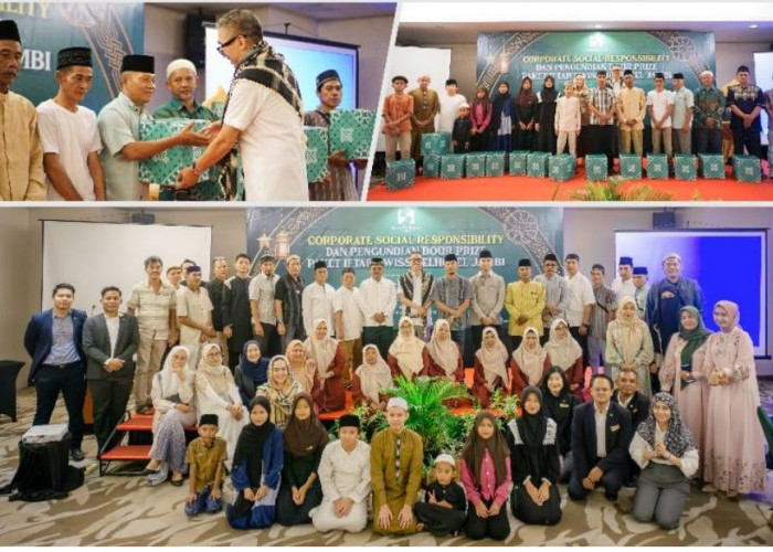 Swiss - Belhotel Jambi Rayakan Keberkahan Ramadan Melalui CSR dan Apresiasi Paket Umrah
