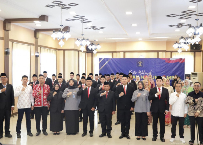 44 Notaris Resmi Dilantik di Jambi, Kakanwil Kemenkum Jambi Tegaskan Jaga Amanah dan Kepercayaan Publik