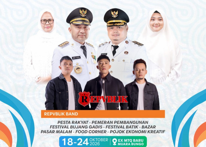 61 Tahun Kabupaten Bungo, Bakal Dimeriahkan Band Hingga Pesta Rakyat