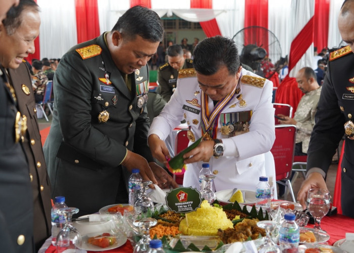 Ini Pesan Panglima TNI Andika Perkasa kepada Prajurit di Jambi Saat HUT Ke-77 TNI