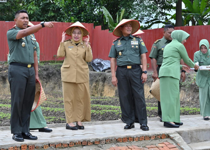 Apresiasi Urban Farming Kodim 0415/Jambi, Pj Wali Kota : Sejalan Dengan Asta Cita Presiden