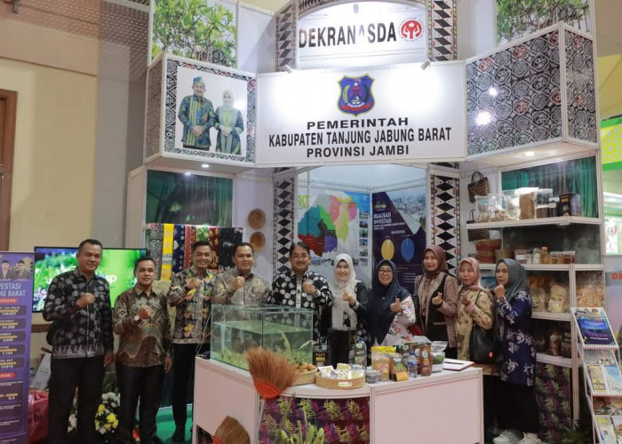 Bupati Promosikan Potensi SDA Tanjabbar di Otonomi Expo 2024, Ajak Investor Berinvestasi