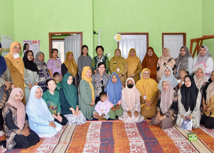 Kelas Ibu Hamil dan Integrasi Data Perkuat Upaya Pencegahan Stunting di Desa Ladang Peris