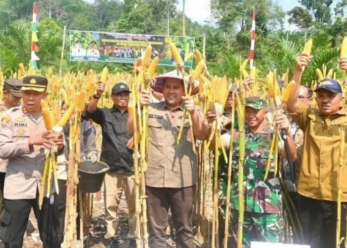 Bupati H M Syukur Berikan Gajinya Bulan ini ke Kades Simpang Parit