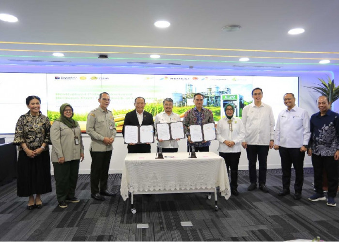 Dukung Program E20 Nasional, PTPN Group, Pertamina Group, Medco Group Jajaki Kerja Sama Pengembangan Bioetanol