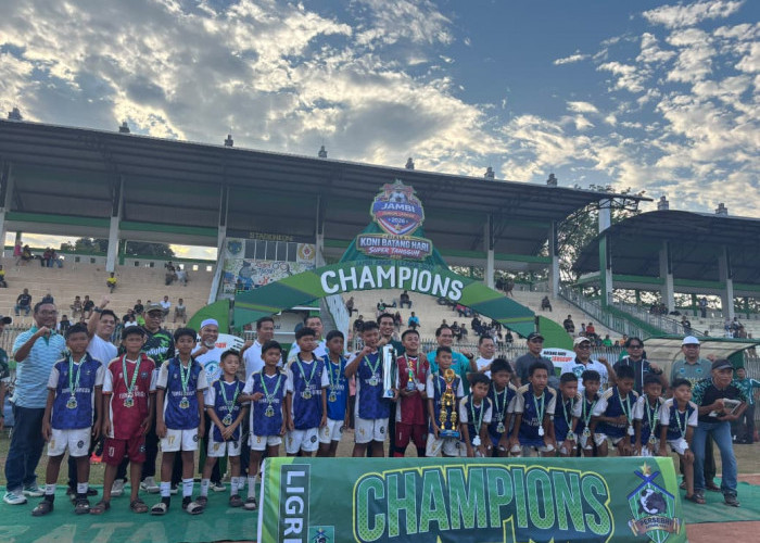SSB Tunas Bangsa U-13 Juara 1 Liga Remaja Batang Hari