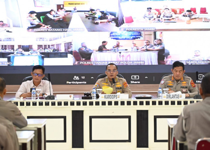 Polda Jambi Matangkan Pelaksanaan Operasi Patuh Siginjai 2026 Melalui Latpraops