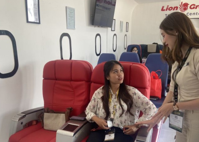 70 Pesawat Lion Air Group Gunakan Jok Kulit Buatan UKM Garut