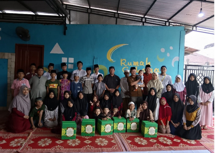 Berbagi Kebahagiaan Dengan Anak Yatim dan Dhuafa, SKK Migas PetroChina Hadir Dirumah Cahaya