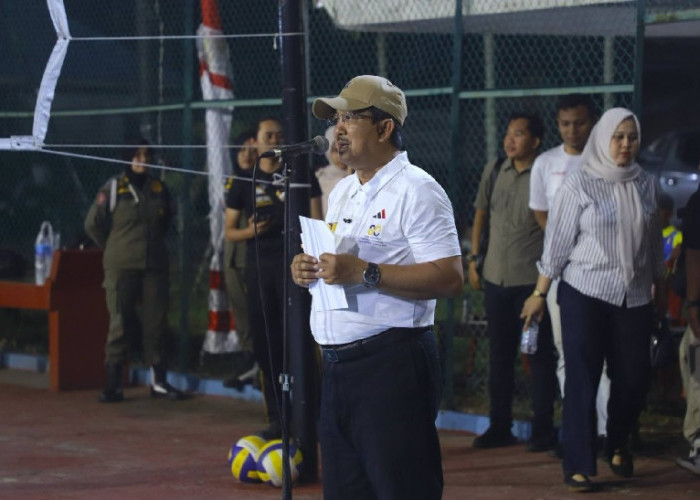Buka Turnamen Voli Antar-Klub, Bupati Anwar Sadat Siapkan Atlet Tanjab Barat Menuju Kejurprov 2027